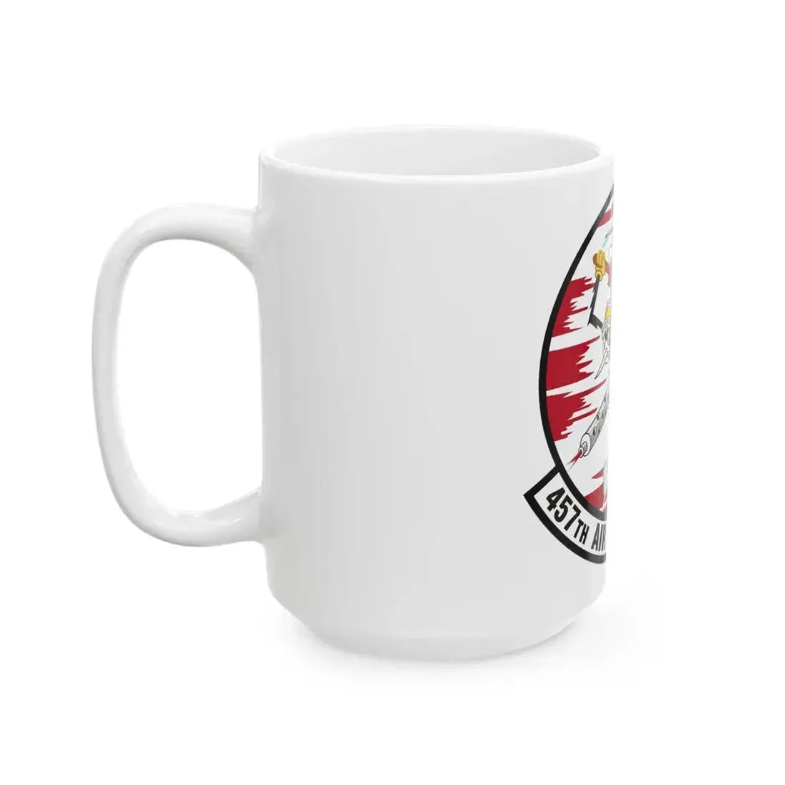 457th Air Refueling Squadron (U.S. Air Force) White Coffee Mug - Go Mug Yourself