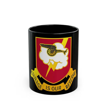 457th Airborne Field Artillery Battalion (U.S. Army) Black Coffee Mug 11oz - Go Mug Yourself