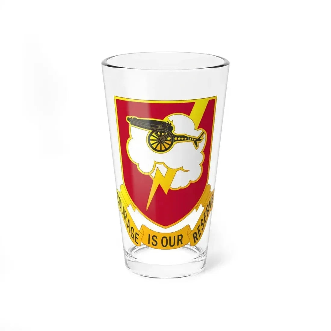 457th Airborne Field Artillery Battalion (U.S. Army) Pint Glass 16oz - Go Mug Yourself
