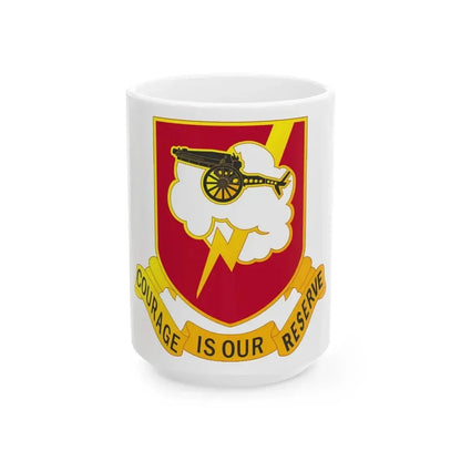 457th Airborne Field Artillery Battalion (U.S. Army) White Coffee Mug 15oz - Go Mug Yourself