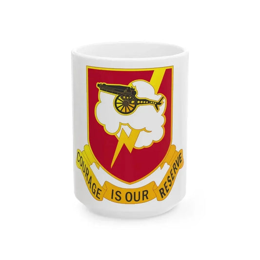 457th Airborne Field Artillery Battalion (U.S. Army) White Coffee Mug 15oz - Go Mug Yourself