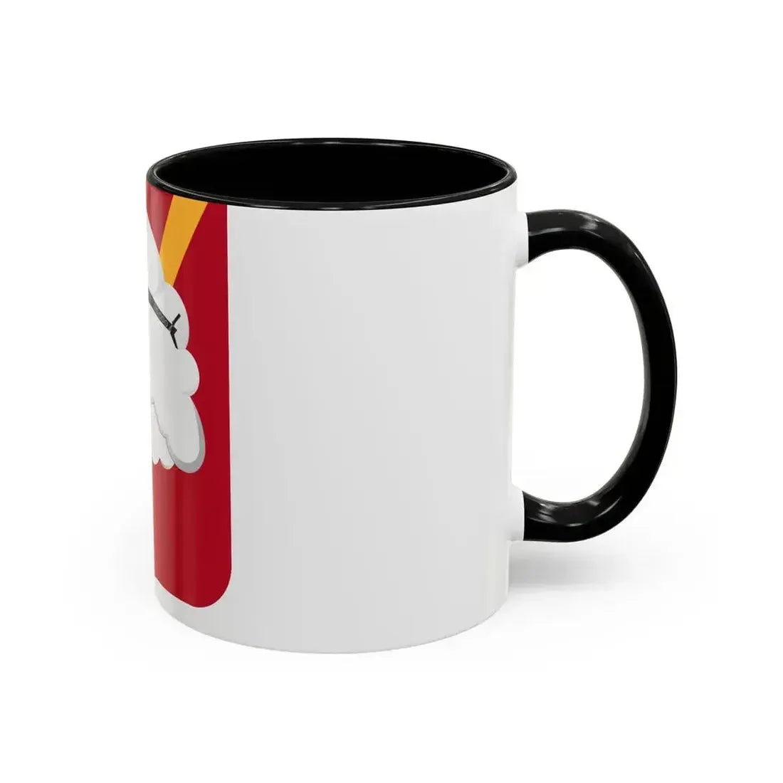 457th Airborne Field Artillery Battalion v2 (U.S. Army) Accent Coffee Mug - Go Mug Yourself
