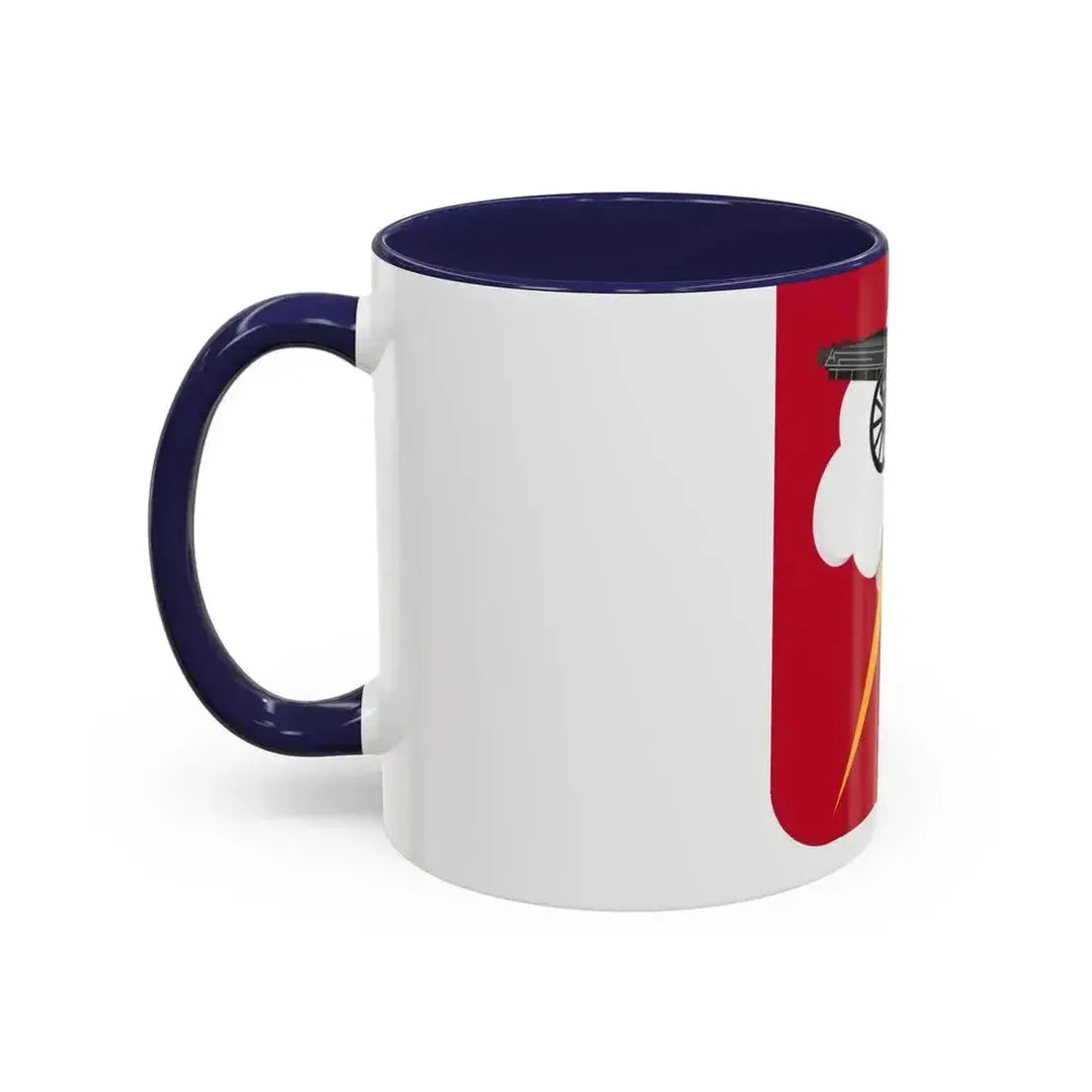 457th Airborne Field Artillery Battalion v2 (U.S. Army) Accent Coffee Mug - Go Mug Yourself