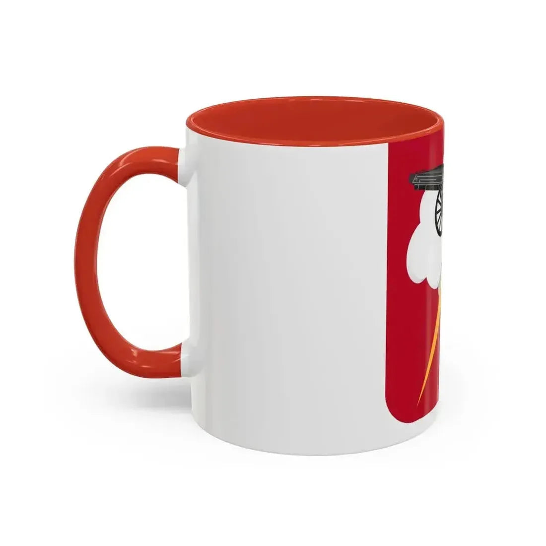 457th Airborne Field Artillery Battalion v2 (U.S. Army) Accent Coffee Mug - Go Mug Yourself