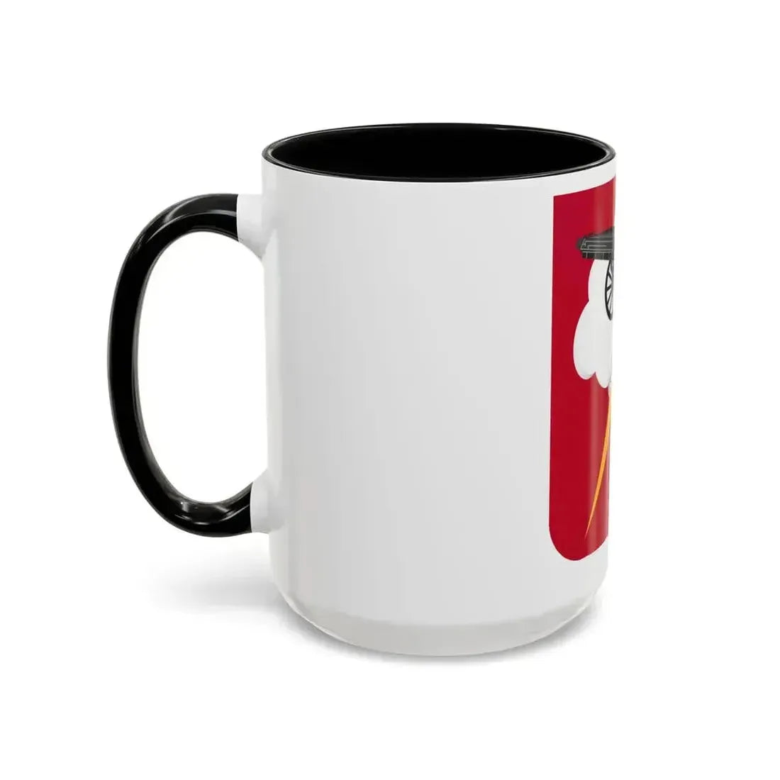 457th Airborne Field Artillery Battalion v2 (U.S. Army) Accent Coffee Mug - Go Mug Yourself