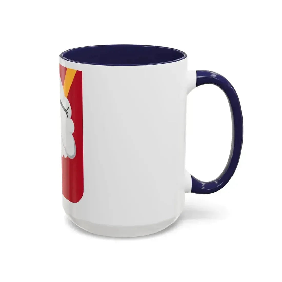 457th Airborne Field Artillery Battalion v2 (U.S. Army) Accent Coffee Mug - Go Mug Yourself