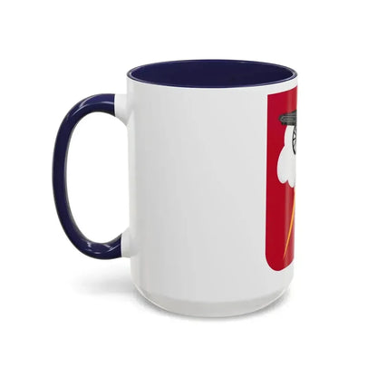 457th Airborne Field Artillery Battalion v2 (U.S. Army) Accent Coffee Mug - Go Mug Yourself