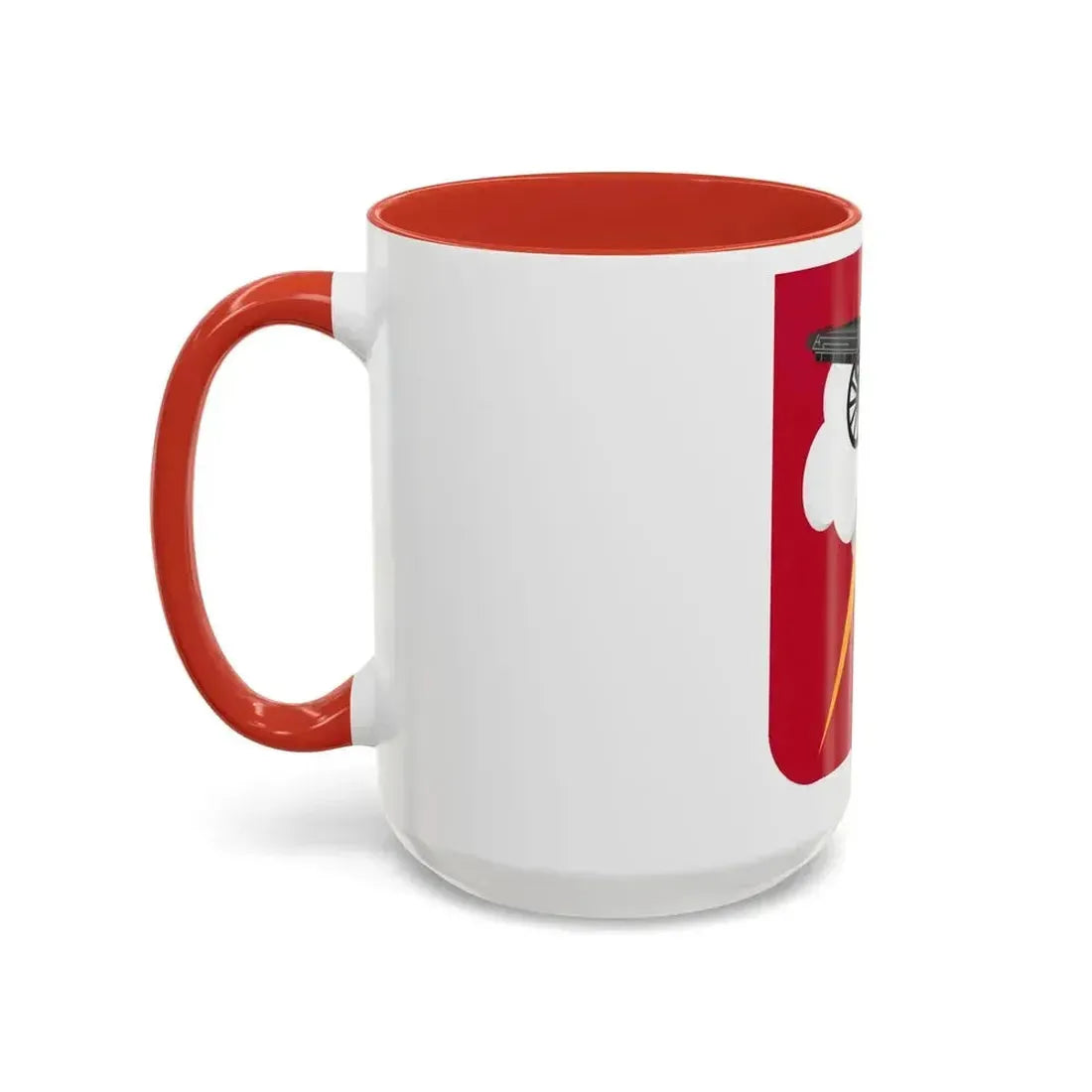 457th Airborne Field Artillery Battalion v2 (U.S. Army) Accent Coffee Mug - Go Mug Yourself