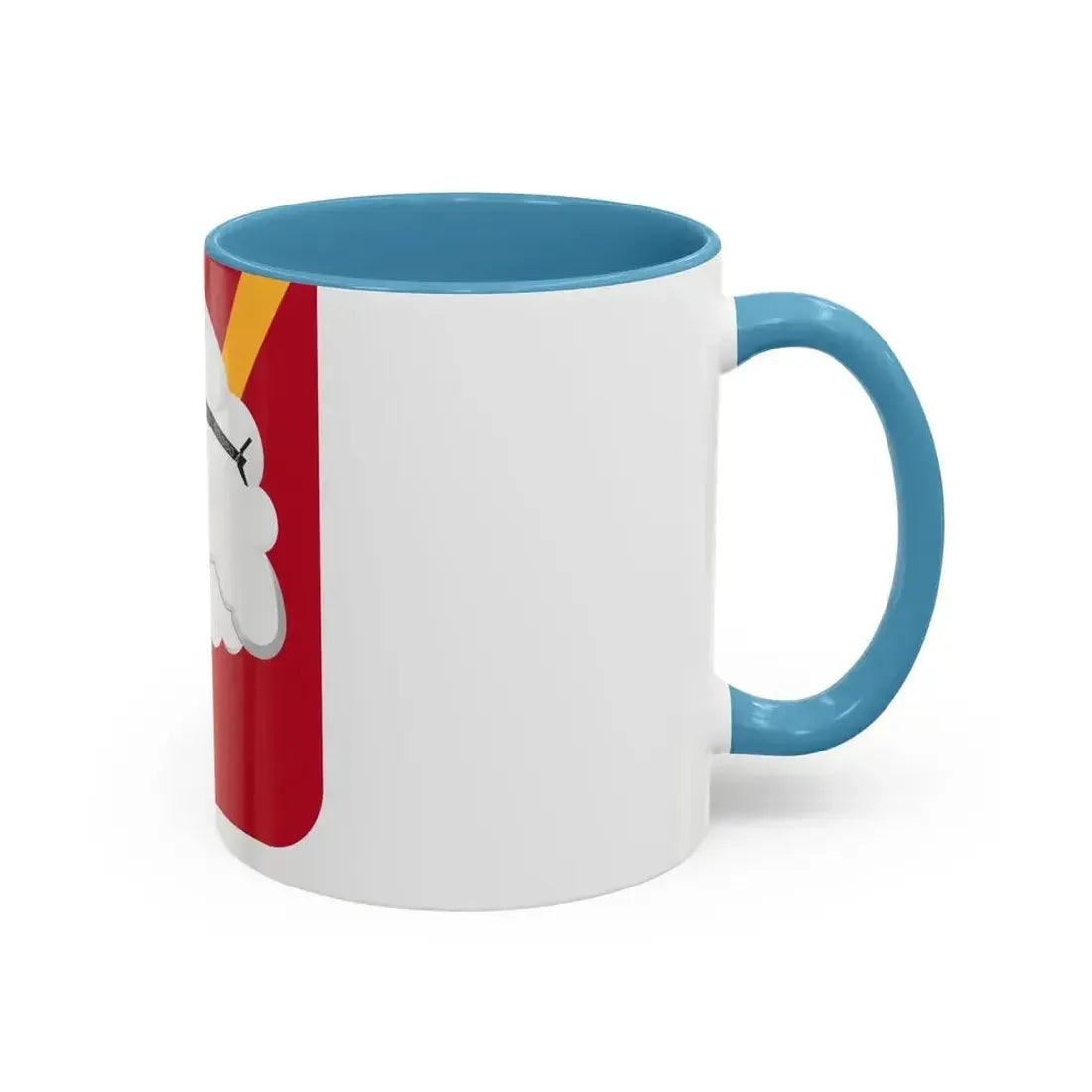 457th Airborne Field Artillery Battalion v2 (U.S. Army) Accent Coffee Mug - Go Mug Yourself