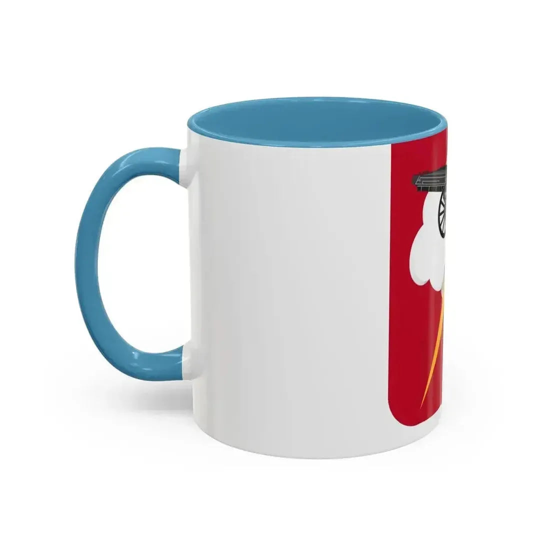 457th Airborne Field Artillery Battalion v2 (U.S. Army) Accent Coffee Mug - Go Mug Yourself