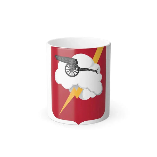 457th Airborne Field Artillery Battalion v2 (U.S. Army) Color Changing Coffee Mug 11oz - Go Mug Yourself