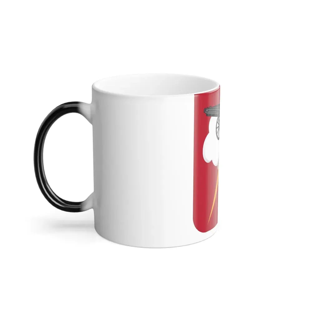 457th Airborne Field Artillery Battalion v2 (U.S. Army) Color Changing Coffee Mug - Go Mug Yourself