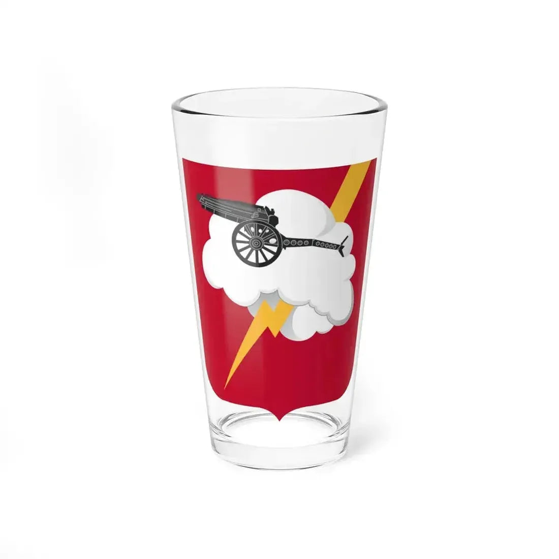 457th Airborne Field Artillery Battalion v2 (U.S. Army) Pint Glass 16oz 16oz - Go Mug Yourself