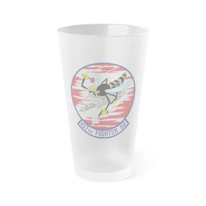 457th Fighter Squadron (U.S. Air Force) Frosted Pint Glass 16oz Default Title - Go Mug Yourself