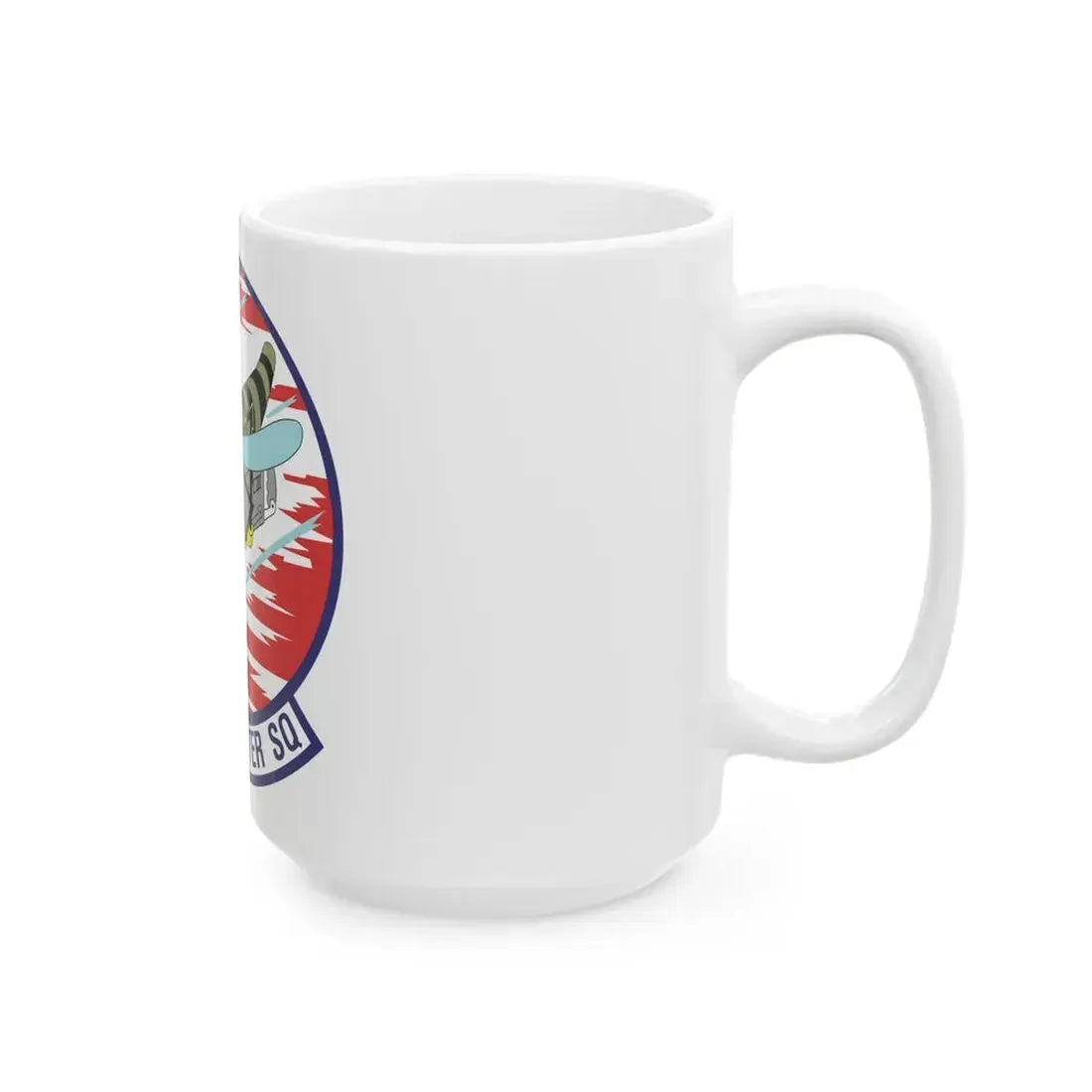 457th Fighter Squadron (U.S. Air Force) White Coffee Mug - Go Mug Yourself