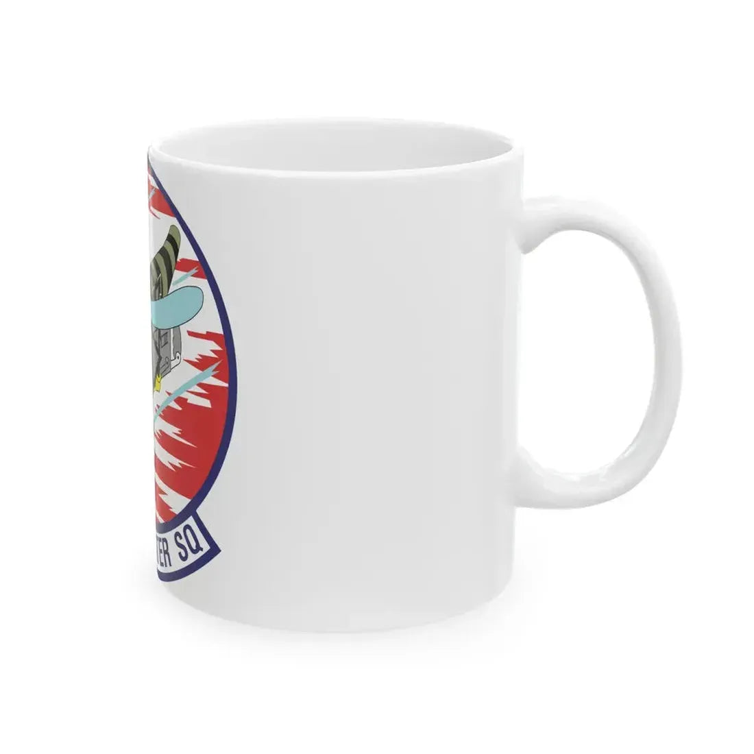 457th Fighter Squadron (U.S. Air Force) White Coffee Mug - Go Mug Yourself