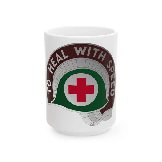 458 Surgical Hospital (U.S. Army) White Coffee Mug-15oz-Go Mug Yourself