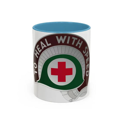 458 Surgical Hospital (U.S. Army) Accent Coffee Mug 11oz Light Blue - Go Mug Yourself