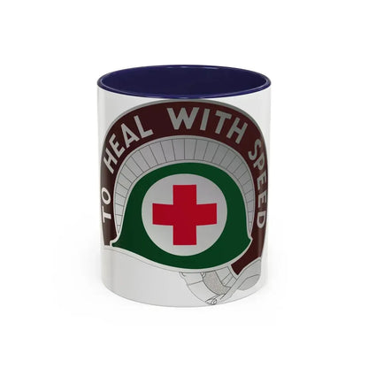 458 Surgical Hospital (U.S. Army) Accent Coffee Mug 11oz Navy - Go Mug Yourself