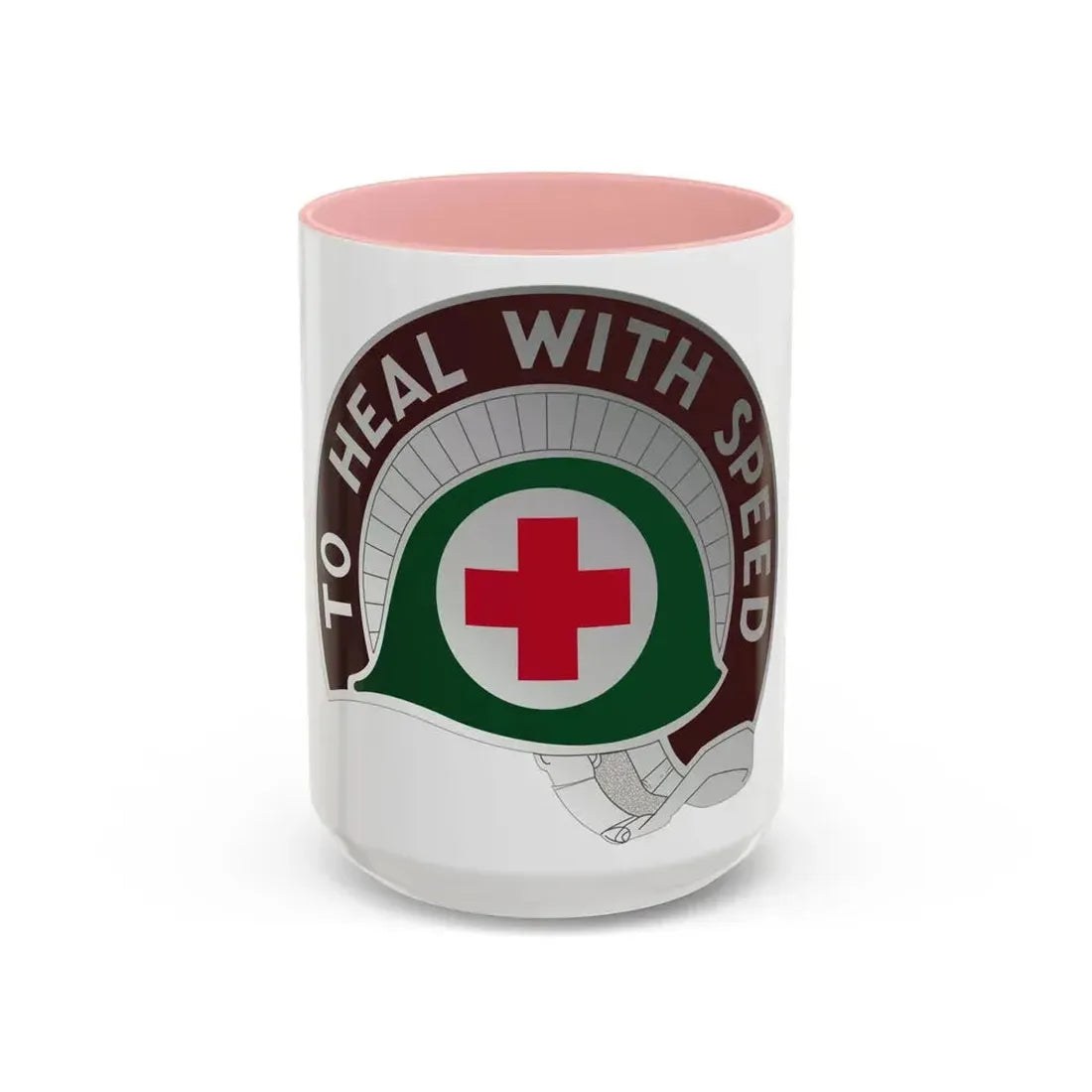 458 Surgical Hospital (U.S. Army) Accent Coffee Mug 15oz Pink - Go Mug Yourself