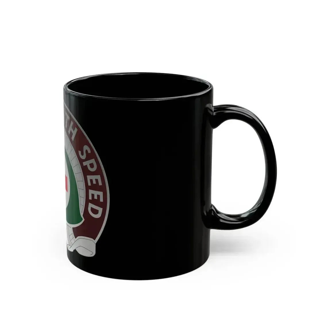 458 Surgical Hospital (U.S. Army) Black Coffee Mug - Go Mug Yourself