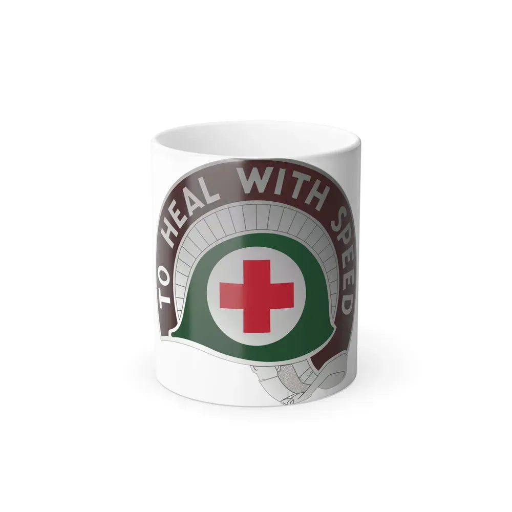 458 Surgical Hospital (U.S. Army) Color Changing Coffee Mug 11oz - Go Mug Yourself
