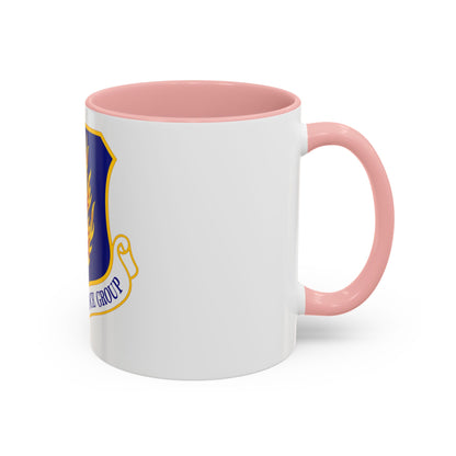 97 Maintenance Group AETC (U.S. Air Force) Accent Coffee Mug