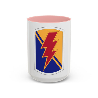 79 Infantry Brigade Combat Team insignia (U.S. Army) Accent Coffee Mug