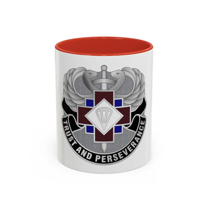 16 Hospital Center (U.S. Army) Accent Coffee Mug