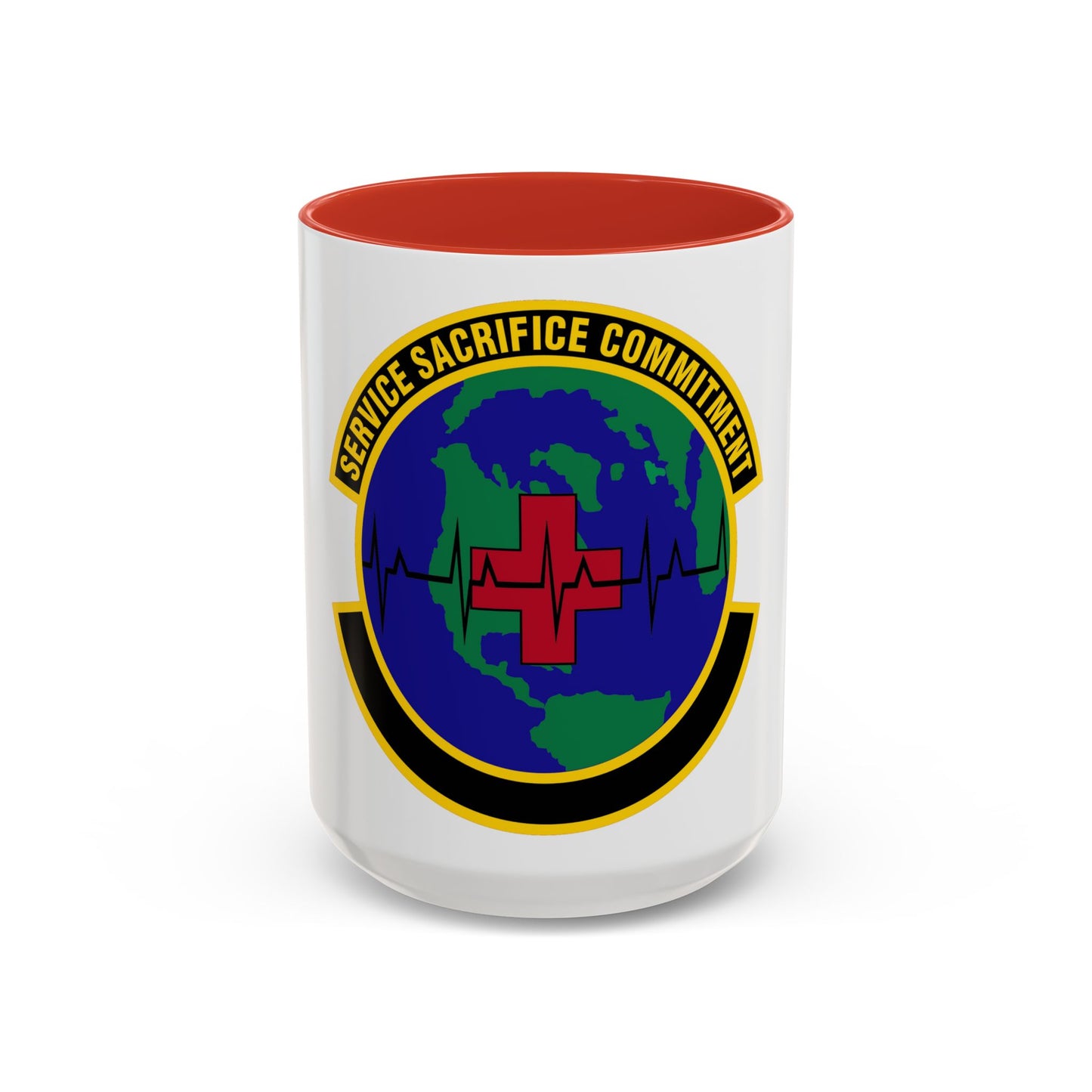 28 Operational Medical Readiness Squadron AFGSC (U.S. Air Force) Accent Coffee Mug