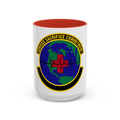 28 Operational Medical Readiness Squadron AFGSC (U.S. Air Force) Accent Coffee Mug