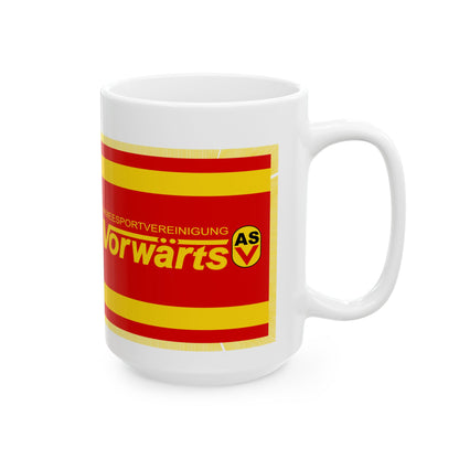 ASV ASG Pirna Fahne 1980er (Germany) White Coffee Mug