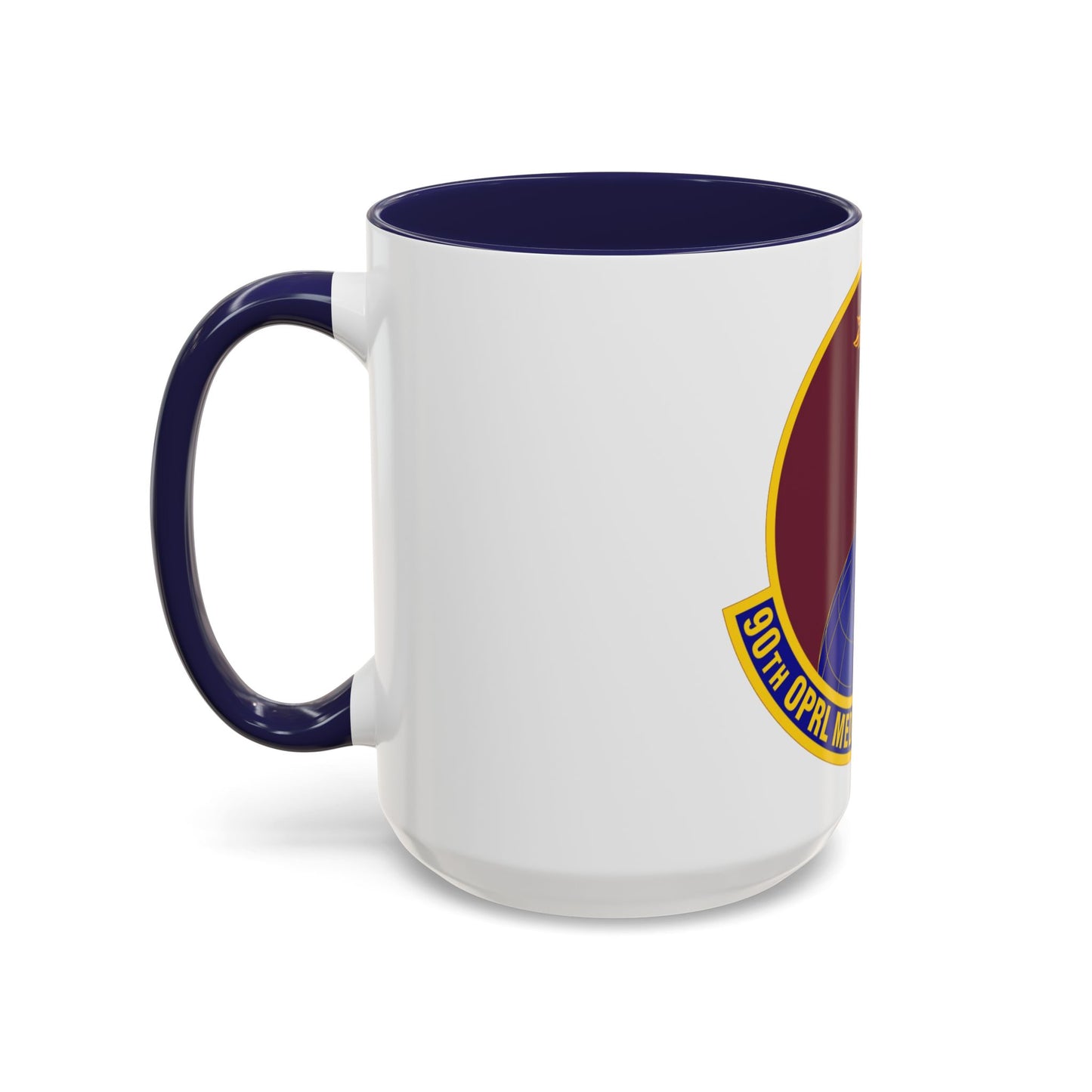 90 Operational Medical Readiness Squadron AFGSC (U.S. Air Force) Accent Coffee Mug