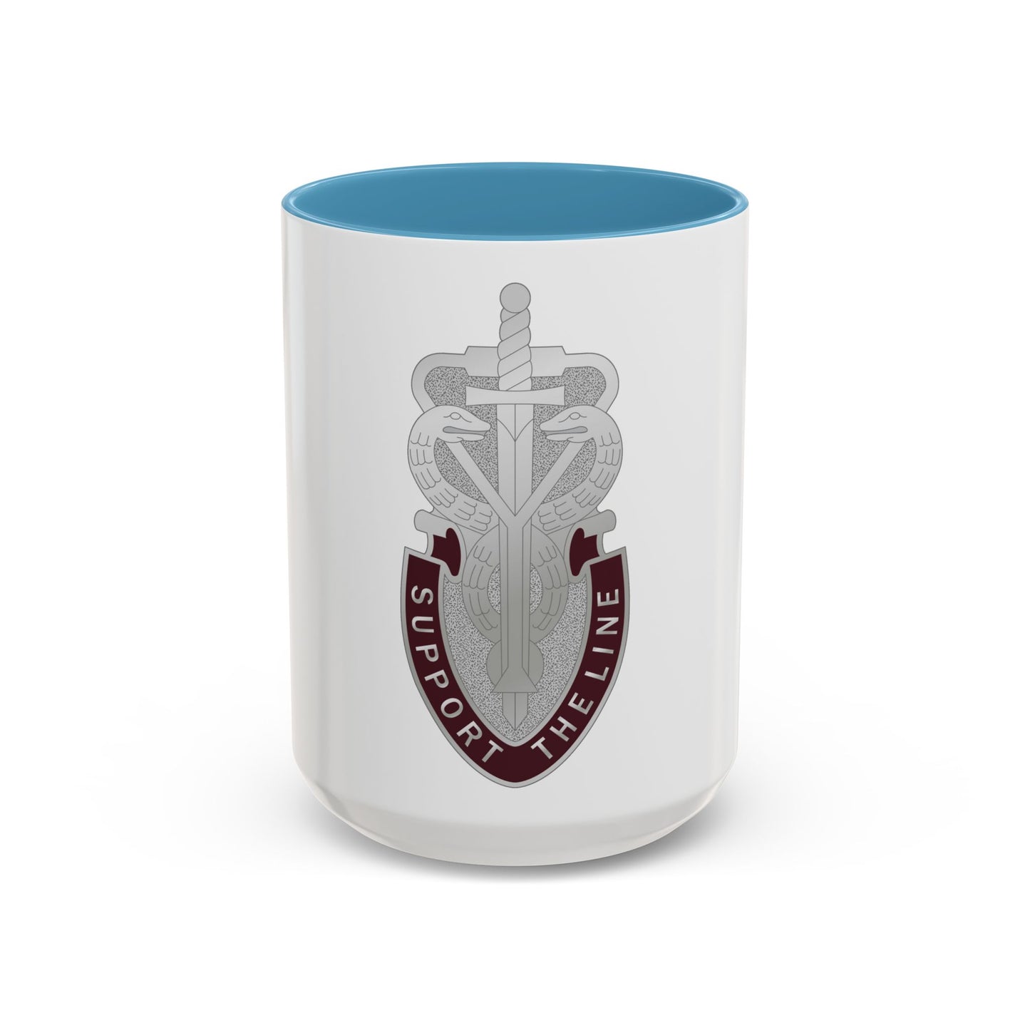 74 Medical Battalion (U.S. Army) Accent Coffee Mug