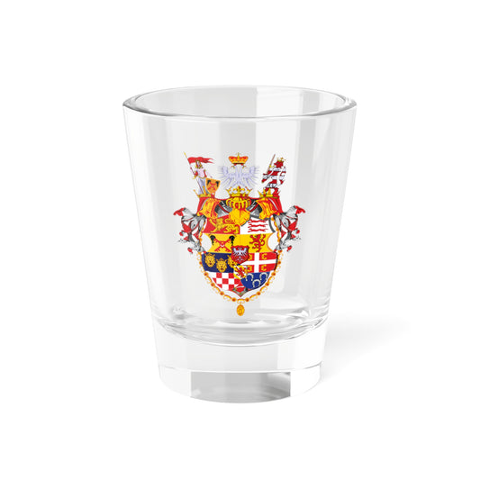 Imperial Coat of arms of Serbia 1346-1371 (Serbia) (Coat of Arms) Shot Glass 1.5oz