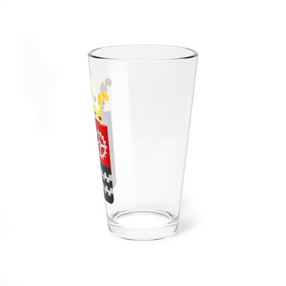 Giessenburg wapen (Netherlands) (Coat of Arms) Pint Glass 16oz