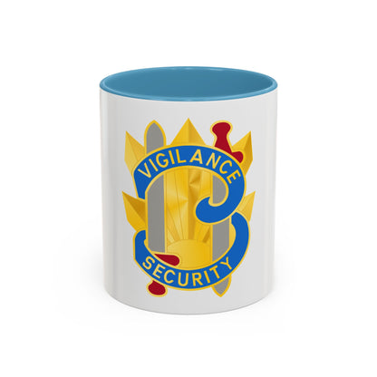 113 Military Intelligence Group (U.S. Army) Accent Coffee Mug