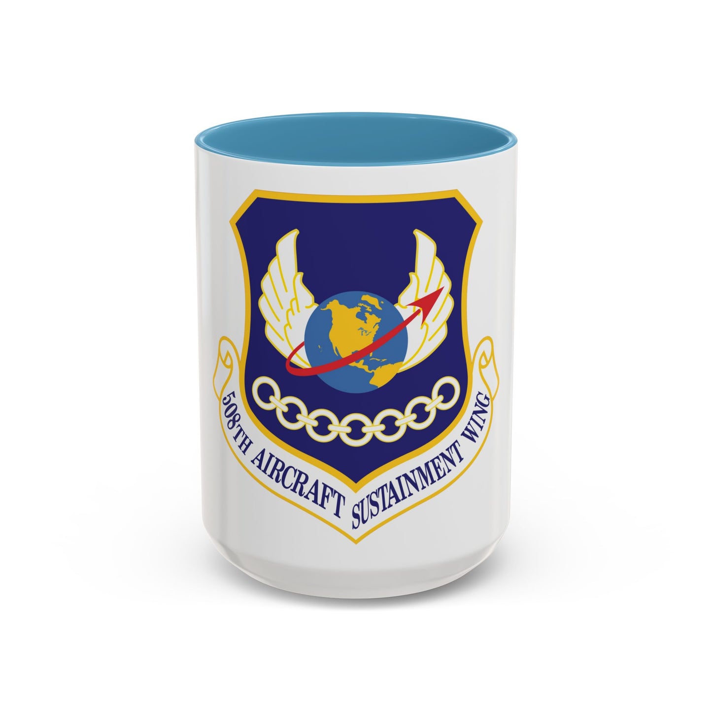 508th Aircraft Sustainment Wing (U.S. Air Force) Accent Coffee Mug