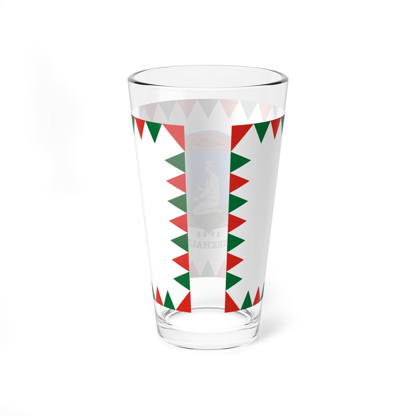 Flag of Ersekhalma (Hungary) Pint Glass 16oz