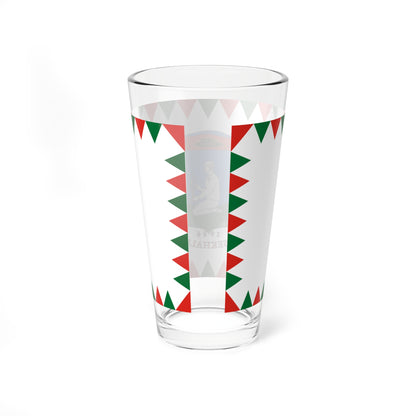 Flag of Ersekhalma (Hungary) Pint Glass 16oz