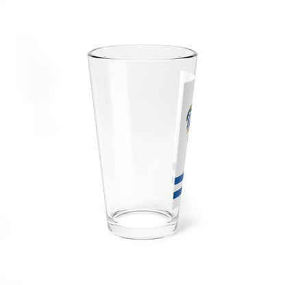Flag of Szello (Hungary) Pint Glass 16oz