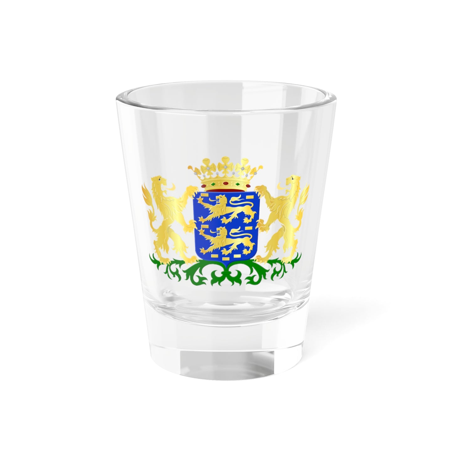 Friesland wapen (Netherlands) (Coat of Arms) Shot Glass 1.5oz