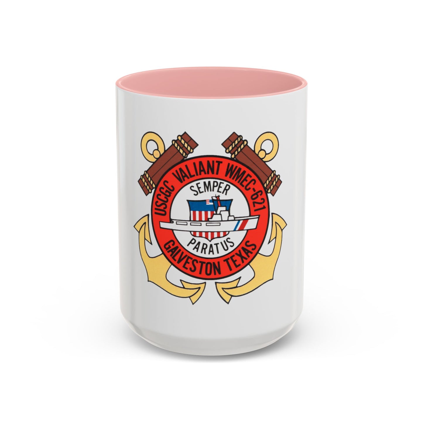 USCGC Valiant WMEC 621 (U.S. Coast Guard) Accent Coffee Mug