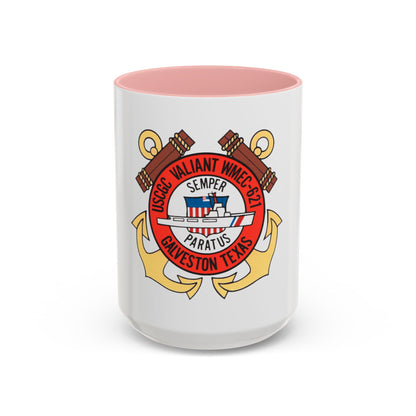 USCGC Valiant WMEC 621 (U.S. Coast Guard) Accent Coffee Mug