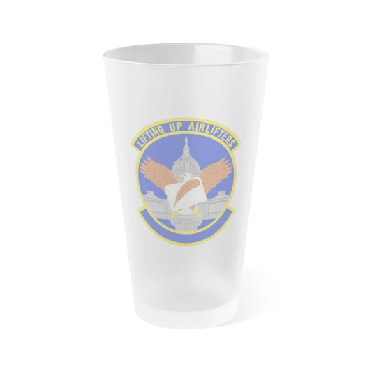 459 Force Support Squadron AFRC (U.S. Air Force) Frosted Pint Glass 16oz-Go Mug Yourself