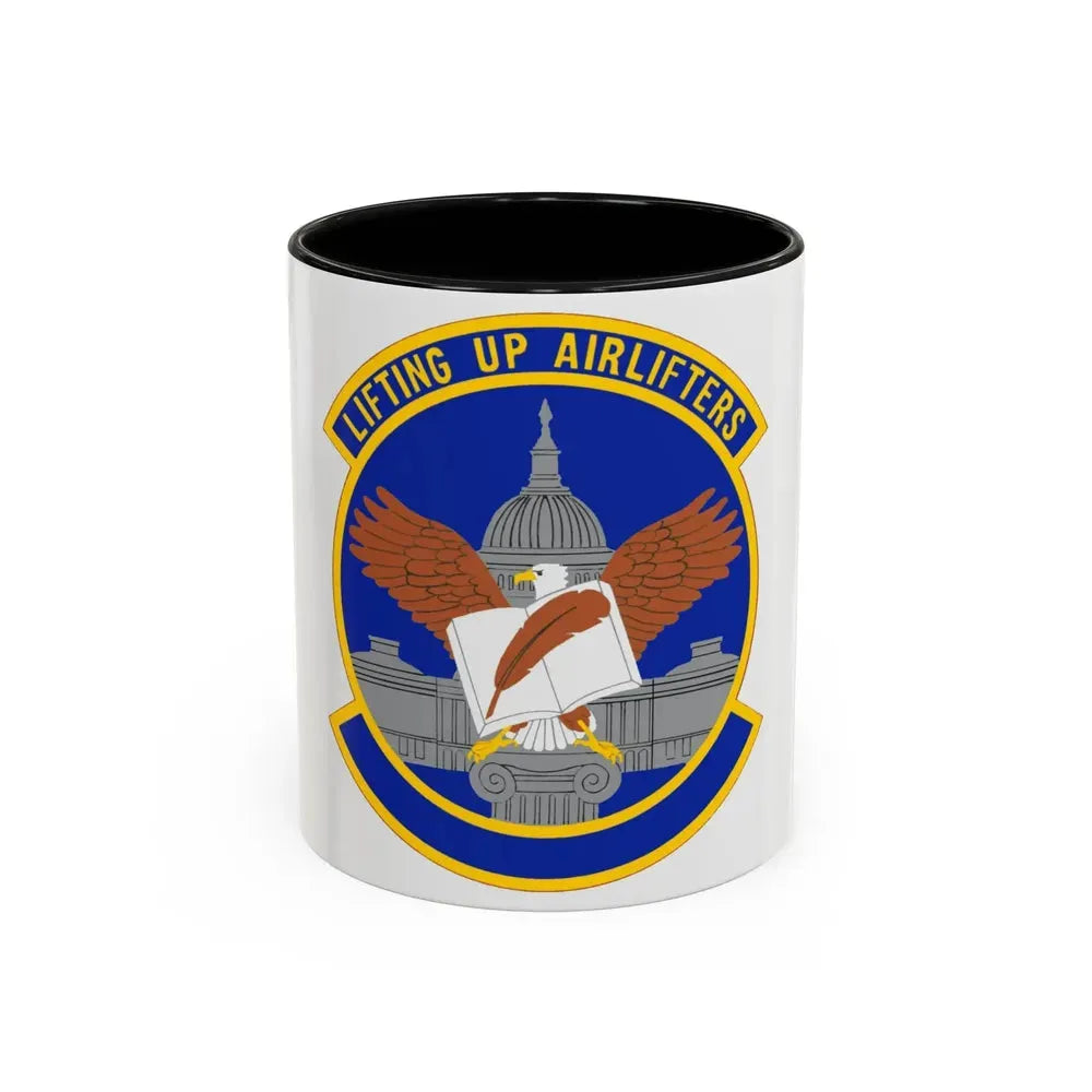 459 Force Support Squadron AFRC (U.S. Air Force) Accent Coffee Mug 11oz Black - Go Mug Yourself