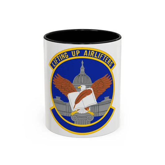 459 Force Support Squadron AFRC (U.S. Air Force) Accent Coffee Mug 11oz Black - Go Mug Yourself