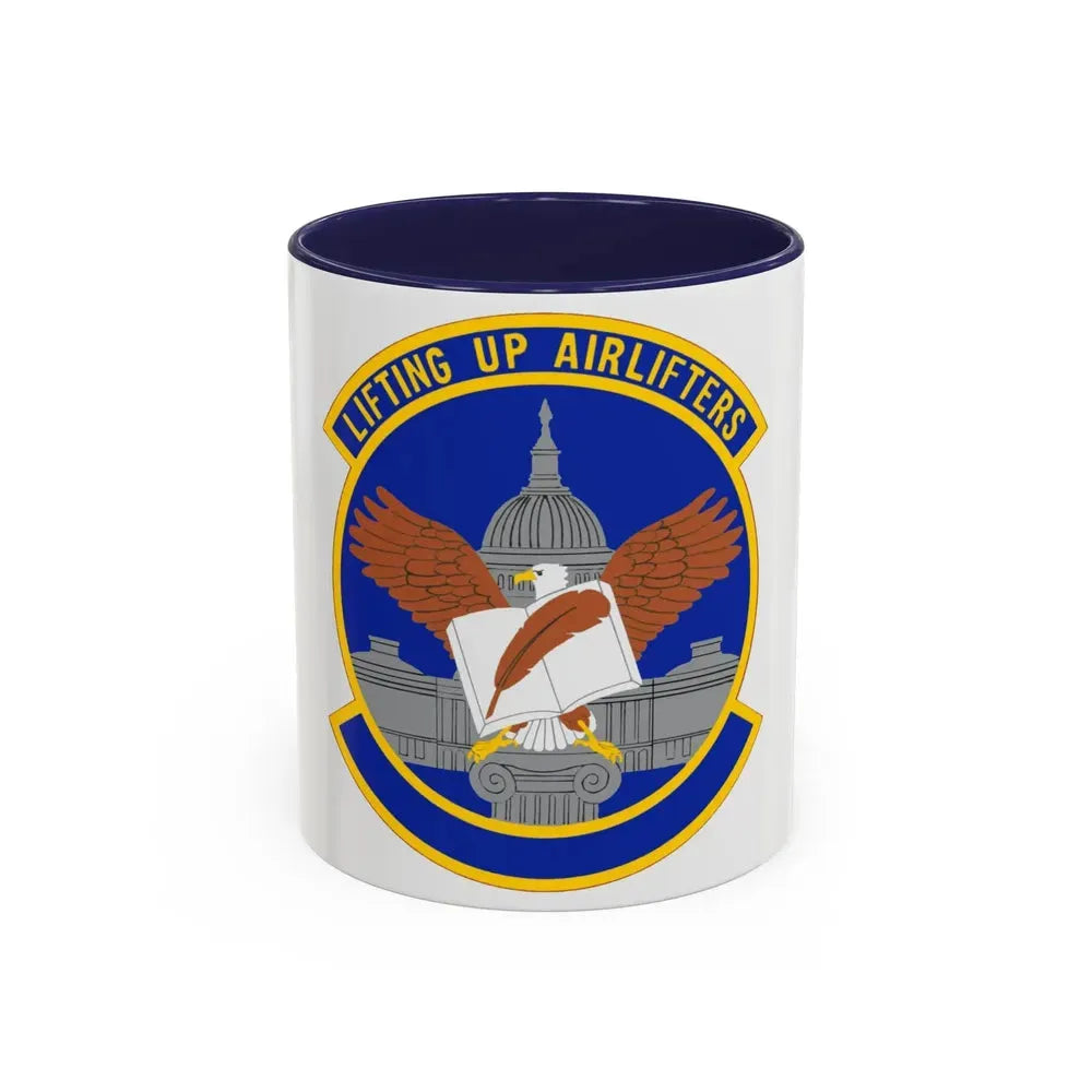 459 Force Support Squadron AFRC (U.S. Air Force) Accent Coffee Mug 11oz Navy - Go Mug Yourself