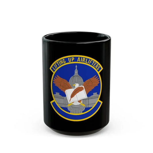 459 Force Support Squadron AFRC (U.S. Air Force) Black Coffee Mug 15oz - Go Mug Yourself