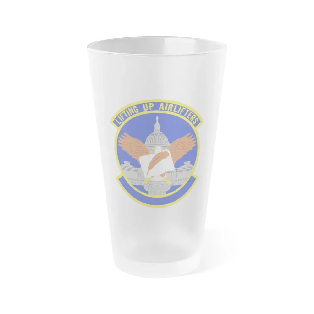 459 Force Support Squadron AFRC (U.S. Air Force) Frosted Pint Glass 16oz Default Title - Go Mug Yourself
